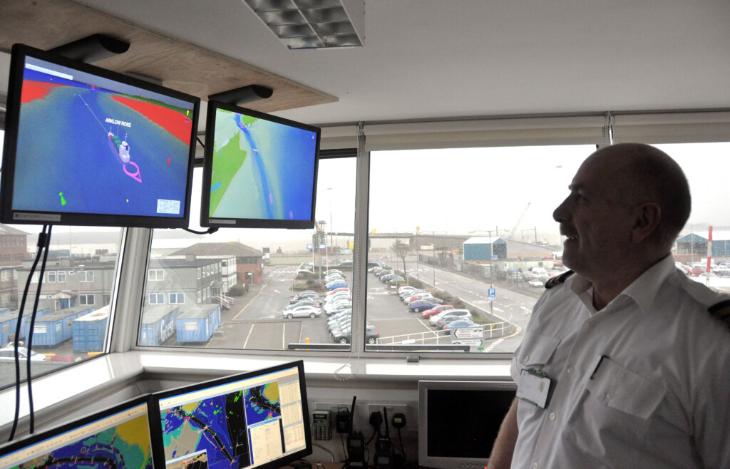 Malcolm Bradshaw Harbour Control Coordinator at the port of Poole with C Vu 3D VTS system